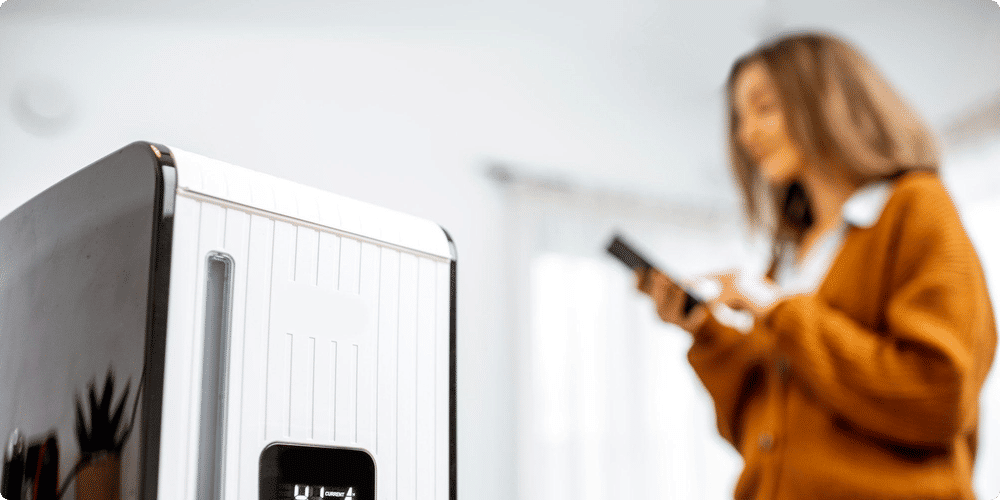 Le fonctionnement d'un humidificateur d'air intelligent