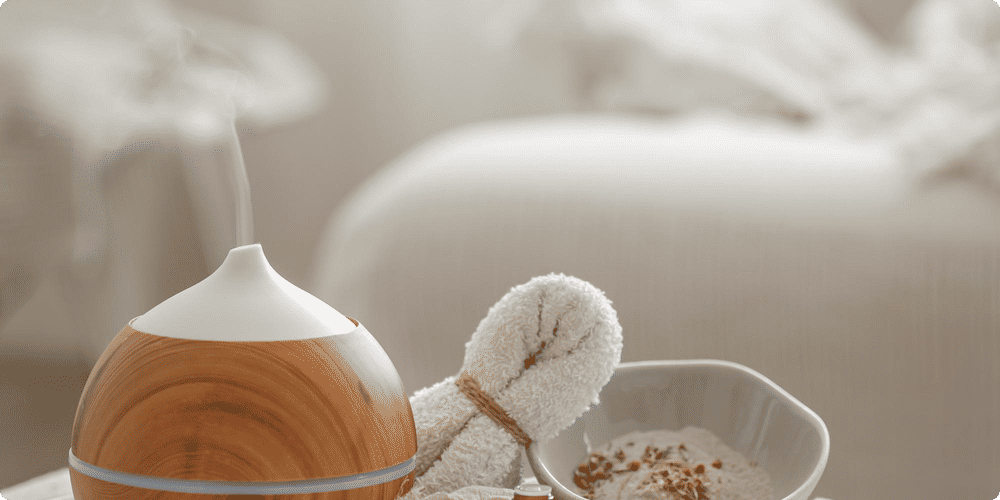 Utiliser des huiles essentielles avec un humidificateur à ultrasons