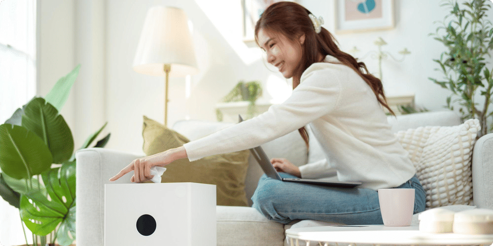 Impact des purificateurs d'air sur la qualité de vie